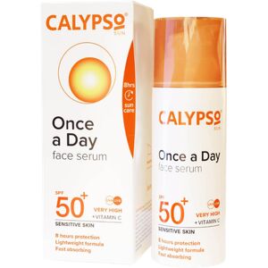 Calypso Gezichts- en Halsserum - SPF50+ UV-bescherming - Gevoelige huid Calypso Gezichts- en Halsserum - SPF50+ UV-bescherming - Gevoelige huid