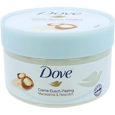 Dove Body Scrub Macadamia & Rice Milk â 225ml Dove Body Scrub Macadamia & Rice Milk â 225ml