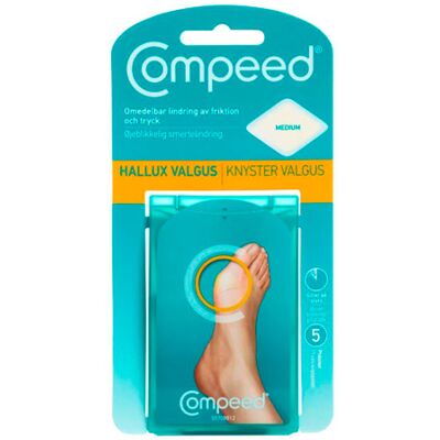 Compeed Hallux Valgus Pleister - Voetcomfort Compeed Hallux Valgus Pleister - Voetcomfort