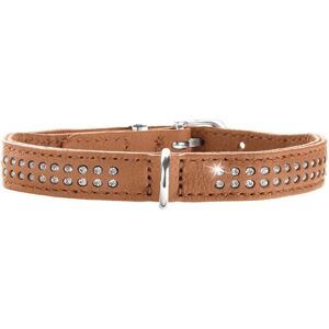 Hunter Hondenhalsband - Leer Cognac, Klein - Hondenhalsband Hunter Hondenhalsband - Leer Cognac, Klein - Hondenhalsband