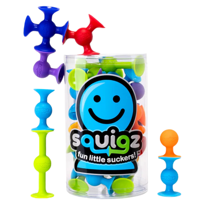 Fat Brain Toys Fat Brain Squigz Zuignap Constructie Bouwset Startset â 22 stuks Fat Brain Toys Fat Brain Squigz Zuignap Constructie Bouwset Startset â 22 stuks