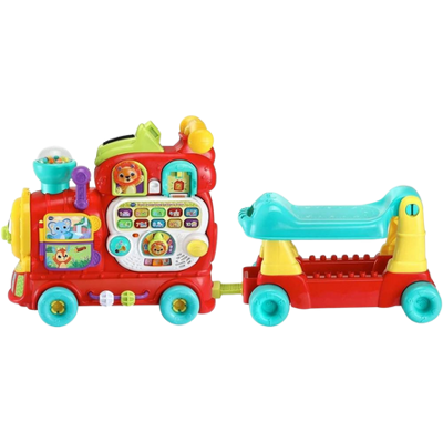 VTech 4-in-1 Alphabet Trein Loopwagen Speelgoed VTech 4-in-1 Alphabet Trein Loopwagen Speelgoed