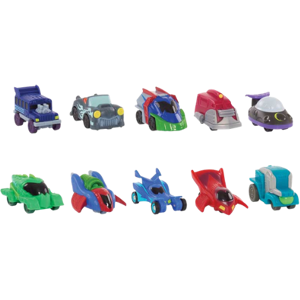 Pyjamashjältarna Micro Deluxe Bilar - Speelgoedauto's - 10 stuks Pyjamashjältarna Micro Deluxe Bilar - Speelgoedauto's - 10 stuks