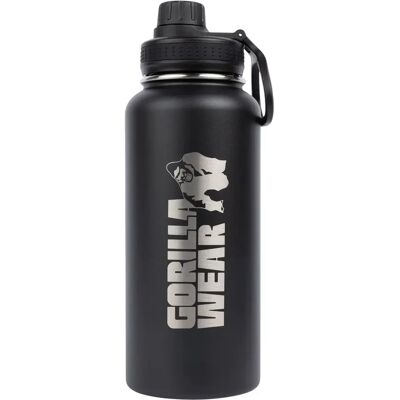 Roestvrijstalen isothermische fles Gorilla Wear Noir TU Unisex Roestvrijstalen isothermische fles Gorilla Wear Noir TU Unisex