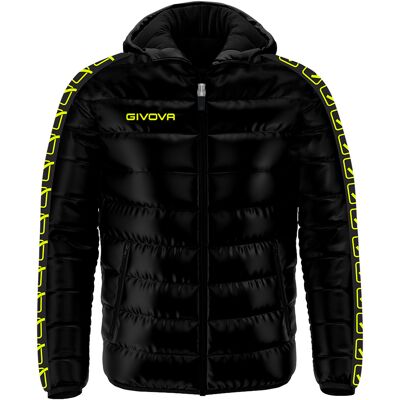 Geband jasje Givova Olanda Zwart 4XL Unisex Geband jasje Givova Olanda Zwart 4XL Unisex
