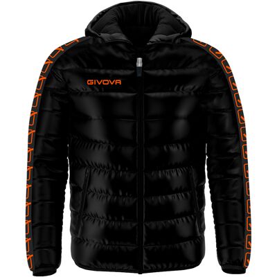 Geband jasje Givova Olanda Zwart 4XL Unisex Geband jasje Givova Olanda Zwart 4XL Unisex