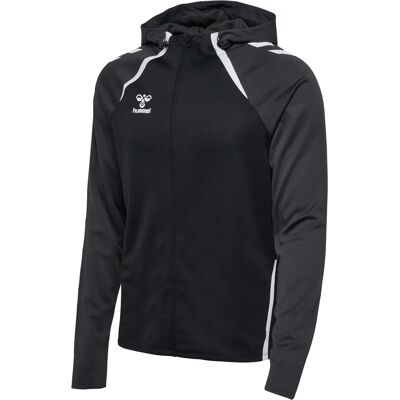 Ritsjack met capuchon Hummel Lead 2.0 Zwart 2XL Male Ritsjack met capuchon Hummel Lead 2.0 Zwart 2XL Male