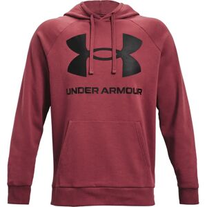 Under Armour Rival Fleece Grote Logo Hoodie - Voor Mannen Bordeaux Under Armour Rival Fleece Grote Logo Hoodie - Voor Mannen Bordeaux