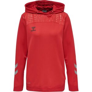 Dames sweatshirt met capuchon Hummel hmllead poly Rouge S Female Dames sweatshirt met capuchon Hummel hmllead poly Rouge S Female