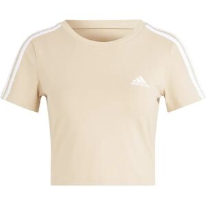 Dames-T-shirt adidas Essentials Beige XS Female Dames-T-shirt adidas Essentials Beige XS Female