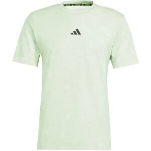 adidas Power Workout T-Shirt - Groen - Ademend - Vochtregulerend - Fitness adidas Power Workout T-Shirt - Groen - Ademend - Vochtregulerend - Fitness