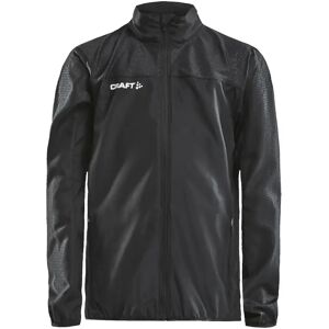 Craft Zwarte Rush Wind Jacke Jr - Jas Craft Zwarte Rush Wind Jacke Jr - Jas