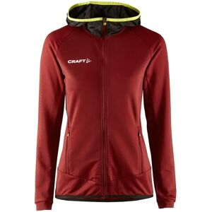 Craft Dames Sportjas met volledige rits - Rood Craft Dames Sportjas met volledige rits - Rood