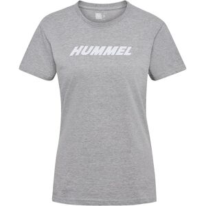 Dames-T-shirt met logo Hummel Elemental Gris XS Female Dames-T-shirt met logo Hummel Elemental Gris XS Female