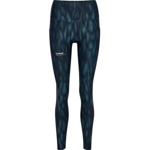 Leggings voor dames Hummel AOP Hiit Intensity Bleu XS Female Leggings voor dames Hummel AOP Hiit Intensity Bleu XS Female