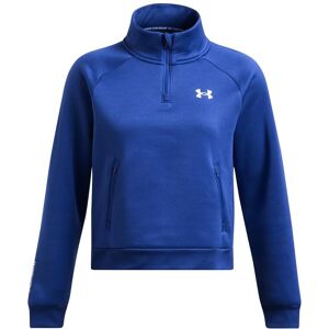 Trainingsshirt 1/2 rits voor dames Under Armour Fleece Pro Bleu L Female Trainingsshirt 1/2 rits voor dames Under Armour Fleece Pro Bleu L Female