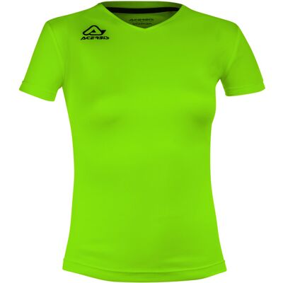 Acerbis Devi Fluorescerend Groene Sport-T-Shirt - Sport-T-Shirt Acerbis Devi Fluorescerend Groene Sport-T-Shirt - Sport-T-Shirt