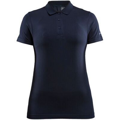Damespolo Craft sans coutures adv Blauw 2XL Female Damespolo Craft sans coutures adv Blauw 2XL Female