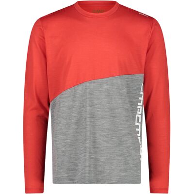 Unlimitech lange mouwen shirt CMP Rood 52 Male Unlimitech lange mouwen shirt CMP Rood 52 Male