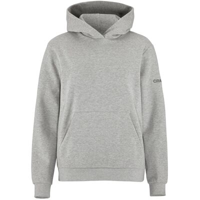 Craft 1915328 Community 2.0 Hoodie - Sportieve Damesgrijs Melange Craft 1915328 Community 2.0 Hoodie - Sportieve Damesgrijs Melange