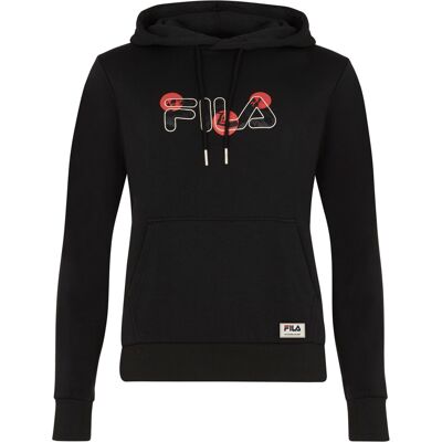 Dames sweatshirt met capuchon Fila Bellagio Zwart XS Female Dames sweatshirt met capuchon Fila Bellagio Zwart XS Female