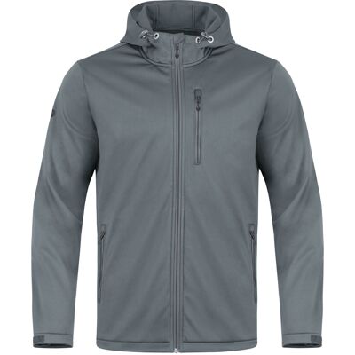 JAKO Unisex Softshell Jas - 140 - Grijs - Sportkleding JAKO Unisex Softshell Jas - 140 - Grijs - Sportkleding