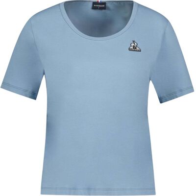 Dames-T-shirt Le Coq Sportif Essentiels N°1 Blauw S Female Dames-T-shirt Le Coq Sportif Essentiels N°1 Blauw S Female