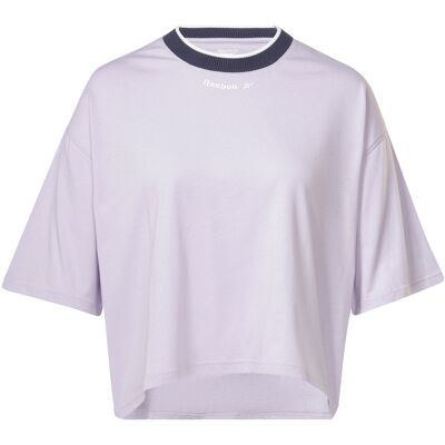 Dames-T-shirt Reebok Identity Paars L Female Dames-T-shirt Reebok Identity Paars L Female