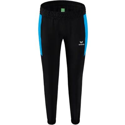 ERIMA Six Wings Presentatie Broek - zwart/curacao - lichtgewicht, elastisch, met ritszakken ERIMA Six Wings Presentatie Broek - zwart/curacao - lichtgewicht, elastisch, met ritszakken