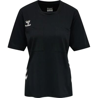 Hummel dames sportshirt - Referee Chevron jersey S/S - Zwart Hummel dames sportshirt - Referee Chevron jersey S/S - Zwart