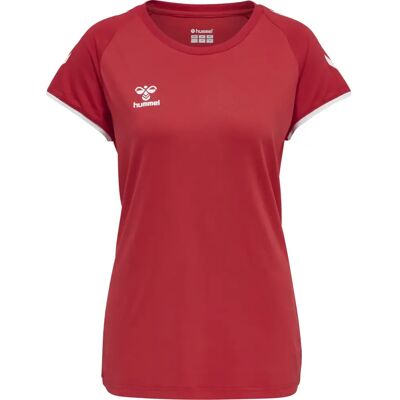HUMMEL Hmlcore Volley Stretch T-Shirt Vrouw Rood waar HUMMEL Hmlcore Volley Stretch T-Shirt Vrouw Rood waar