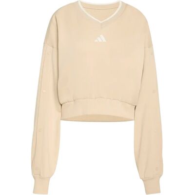 Dames sweatshirt adidas Stadium Beige XS Female Dames sweatshirt adidas Stadium Beige XS Female