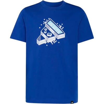 Kinder-T-shirt adidas Gaming Graphic Bleu 5/6 ans Unisex Kinder-T-shirt adidas Gaming Graphic Bleu 5/6 ans Unisex
