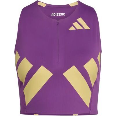 Dames-T-shirt adidas Adizero Violet M Female Dames-T-shirt adidas Adizero Violet M Female