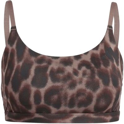 Vrouwenbeha adidas Optime Essentials Leopard Marron L Female Vrouwenbeha adidas Optime Essentials Leopard Marron L Female