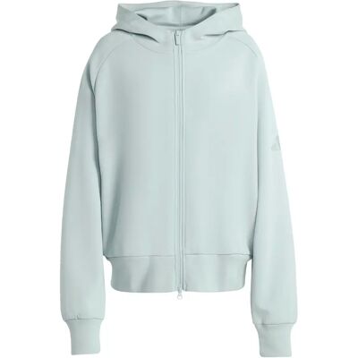 Dames Hoodie adidas Soft Lux Vert L Female Dames Hoodie adidas Soft Lux Vert L Female