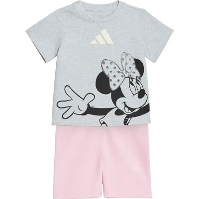 Set van short en t-shirt baby meisje adidas Disney Minnie Mouse Gris 3/4 ans Female Set van short en t-shirt baby meisje adidas Disney Minnie Mouse Gris 3/4 ans Female