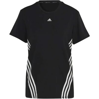 adidas Trainicons 3-Strepen T-Shirt - Zwart - Gym & Training adidas Trainicons 3-Strepen T-Shirt - Zwart - Gym & Training