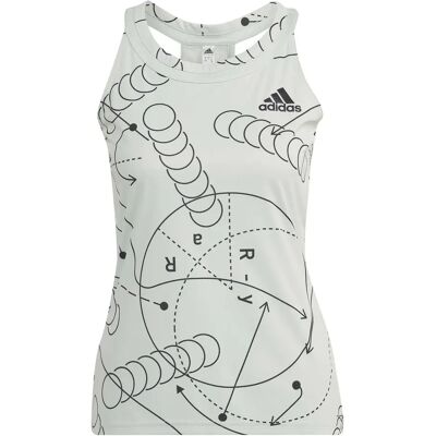 Dames tennis club grafische Tanktop adidas Blanc M Female Dames tennis club grafische Tanktop adidas Blanc M Female