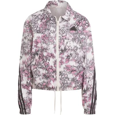 Damesjas adidas Future Icons 3 Stripes Woven Blanc L Female Damesjas adidas Future Icons 3 Stripes Woven Blanc L Female