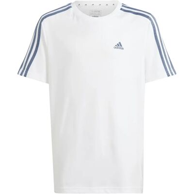 Meisjes-T-shirt adidas Essentials 3-Stripes Blanc 7/8 ans Female Meisjes-T-shirt adidas Essentials 3-Stripes Blanc 7/8 ans Female