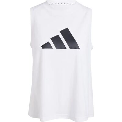 Damestanktop adidas Essentials Big Performance Logo Blanc 2XS Female Damestanktop adidas Essentials Big Performance Logo Blanc 2XS Female