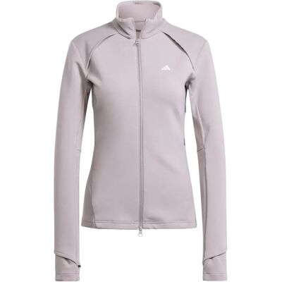 Adidas Strakke Pasvorm Zilveren Trainingsjacke - Trainingsjacke Adidas Strakke Pasvorm Zilveren Trainingsjacke - Trainingsjacke