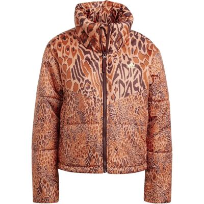 Dames gewatteerde jas adidas - Oranje - Loose Fit Dames gewatteerde jas adidas - Oranje - Loose Fit