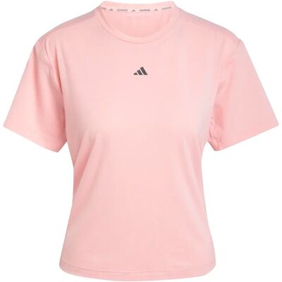 Adidas Roze Power Back-Cutout 3-Strepen T-shirt - Training Adidas Roze Power Back-Cutout 3-Strepen T-shirt - Training
