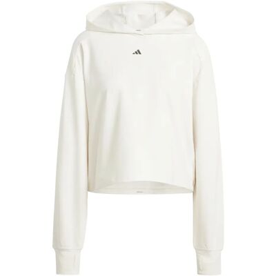 adidas Power Loose Fit Back-Ventilation Hoodie - Wit - Hoodie adidas Power Loose Fit Back-Ventilation Hoodie - Wit - Hoodie