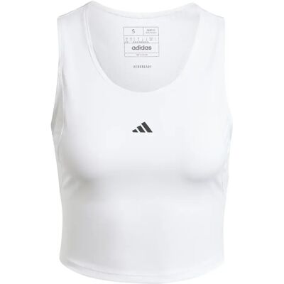 Dames crop top adidas Techfit Blanc L Female Dames crop top adidas Techfit Blanc L Female