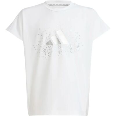 Adidas Wit Vochtabsorberend T-Shirt voor Kinderen - T-Shirt Adidas Wit Vochtabsorberend T-Shirt voor Kinderen - T-Shirt