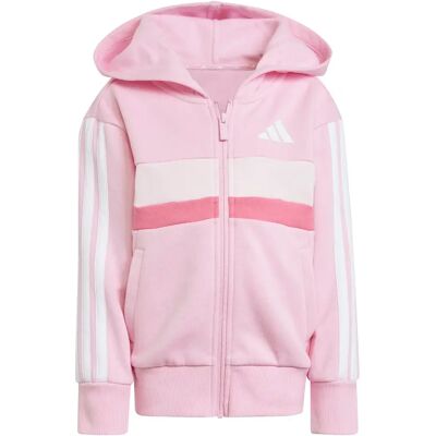 Kinder trainingspak adidas Seasonal Essentials Tiberio 3 stripes Rose 6/7 ans Unisex Kinder trainingspak adidas Seasonal Essentials Tiberio 3 stripes Rose 6/7 ans Unisex
