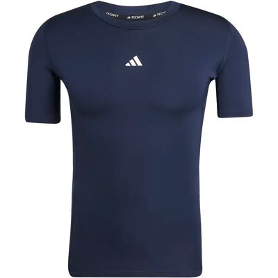Jersey adidas Techfit Compression Bleu S Male Jersey adidas Techfit Compression Bleu S Male